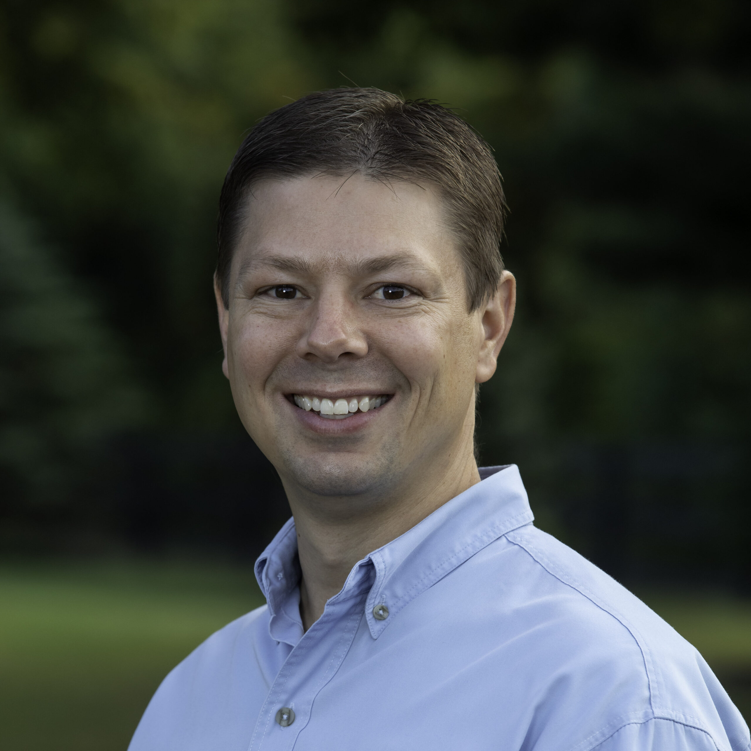 This is a picture of Justin Verst, vice president of quality management and professional civil engineer